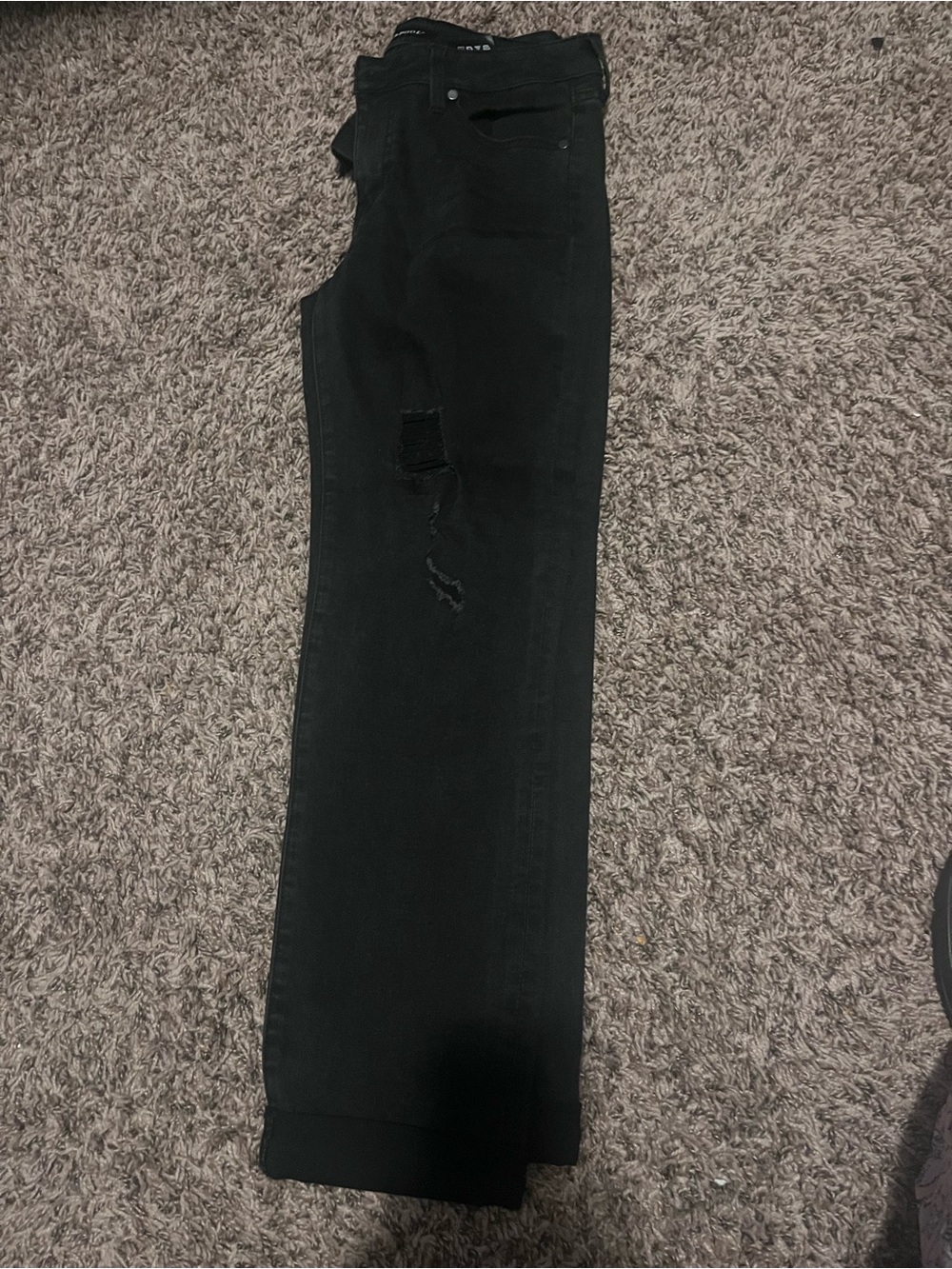 Liverpool Slim Boyfriend Jeans in Black